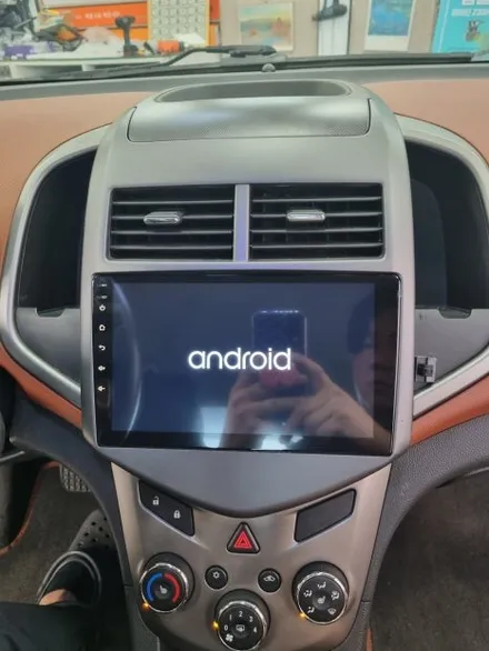 [수원 쉐보레 아베오 안드로이드 오토 , 애플카플레이 사용] 아베오 MY LINK 탈거후 9인치 안드로이드올인원 네비매립!_카앤샵 (화성, 남양, 봉담, 용인, 동탄) / 서울 구로구 개봉동