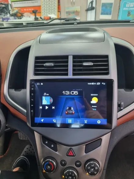 [수원 쉐보레 아베오 안드로이드 오토 , 애플카플레이 사용] 아베오 MY LINK 탈거후 9인치 안드로이드올인원 네비매립!_카앤샵 (화성, 남양, 봉담, 용인, 동탄) / 서울 구로구 개봉동