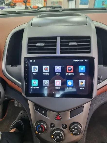 [수원 쉐보레 아베오 안드로이드 오토 , 애플카플레이 사용] 아베오 MY LINK 탈거후 9인치 안드로이드올인원 네비매립!_카앤샵 (화성, 남양, 봉담, 용인, 동탄) / 서울 구로구 개봉동