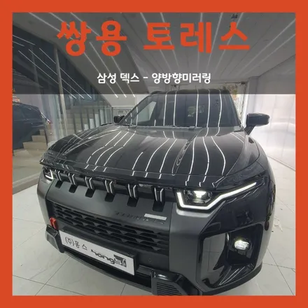 대구 토레스 삼성덱스 양방향미러링 - 차안의 태블릿 3D 어라운드뷰 옵션까지~!