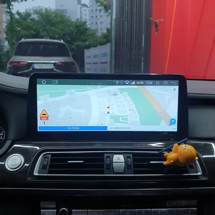 대구 BMW F01 7시리즈 12.3인치 안드로이드올인원 장착