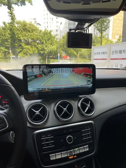 대구 벤츠 X156 GLA200 12.3인치 안드로이드올인원 장착
