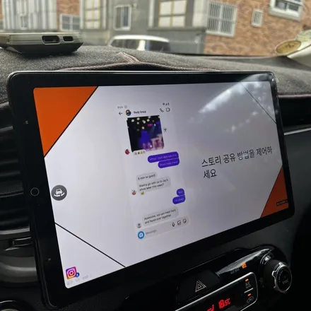 대구 올뉴쏘렌토 버티컬 모니터로 안드로이드올인원과 고화질 3D어라운드뷰 사용