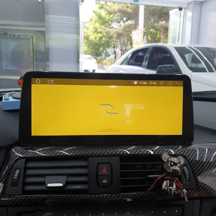 대구 BMW F30 320D 안드로이드올인원 12.3인치 장착