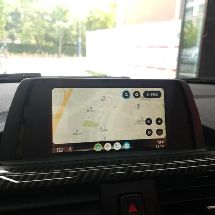 대구 BMW F20 118D 모니터수리 및 애플카플레이 안드로이드오토 시공