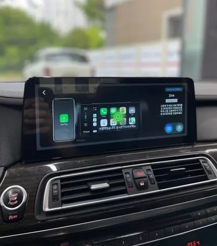 BMW F바디 730 , 7시리즈답게 12.3인치 안드로이드 올인원장착