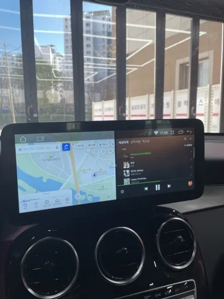 대구 벤츠 GLC 12.3인치 안드로이드올인원