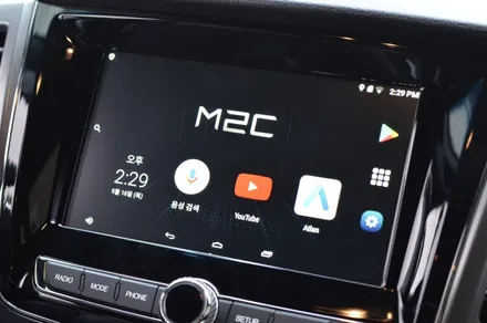 [렉스턴 칸 M2C 200A] 차량 전용 태블릿 카블릿 안드로이드 내비게이션 매립