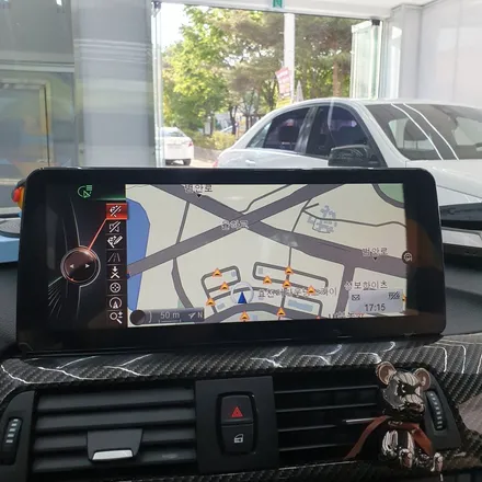 대구 BMW F30 320D 안드로이드올인원 12.3인치 장착