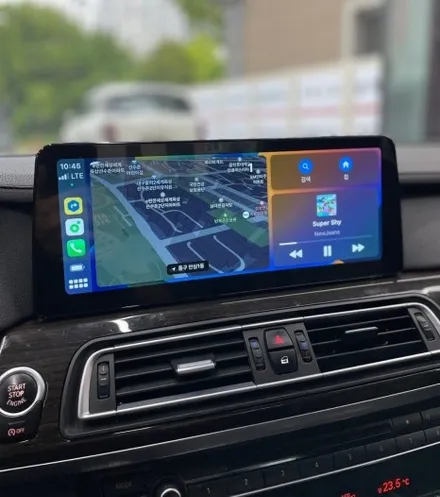 BMW F바디 730 , 7시리즈답게 12.3인치 안드로이드 올인원장착