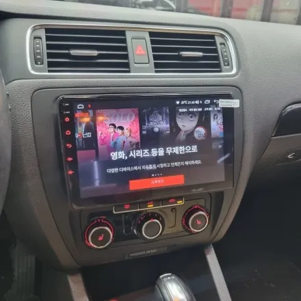대구 안드로이드 올인원 폭스바겐 제타 장착