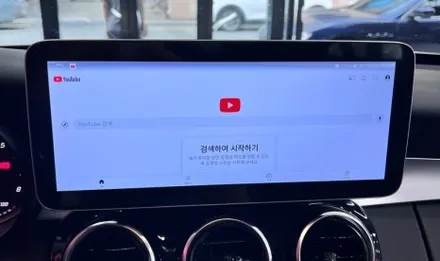 대구 안드로이드 올인원 벤츠 C클래스 전용 네비게이션 설치