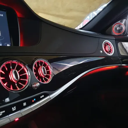 대구 벤츠 S63 AMG 송풍구 엠비언트 순정연동작업