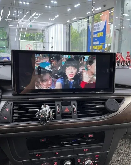 대구 아우디A6 12.3인치  안드로이드올인원 장착