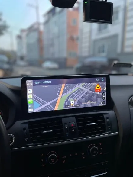 대구 BMW X3 12.3인치 안드로이드올인원 장착하고 지루했던 실내분위기 업그레이드~!