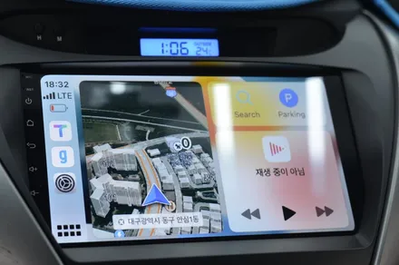 아반떼md 12년식 안드로이드 올인원 마이비v9 교체, 대구홍스