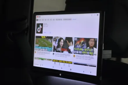 제네시스 GV80 안드로이드 리어모니터 카컴 X10, 대구홍스