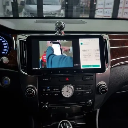 대구 에쿠스VI VS380 10.33인치 안드로이드올인원 장착하고 애플카플레이 안드로이드오토까지 된다고??