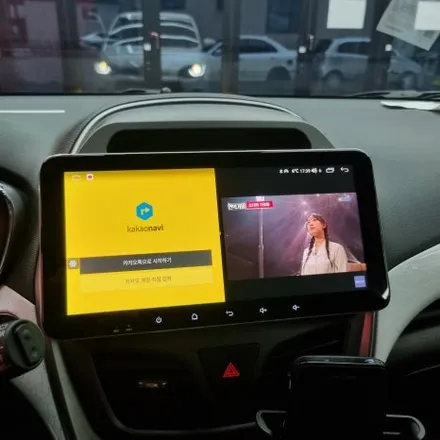 대구 더 넥스트 스파크 10.33인치 안드로이드올인원 장착하고 HUD연동하기