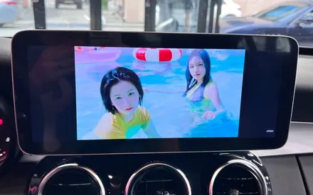 대구 안드로이드 올인원 벤츠 C클래스 전용 네비게이션 설치