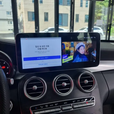 수성구 벤츠W205 안드로이드올인원과 블랙박스 장착 이유