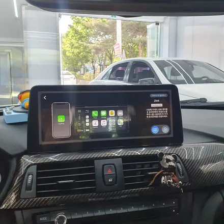 대구 BMW F30 320D 안드로이드올인원 12.3인치 장착