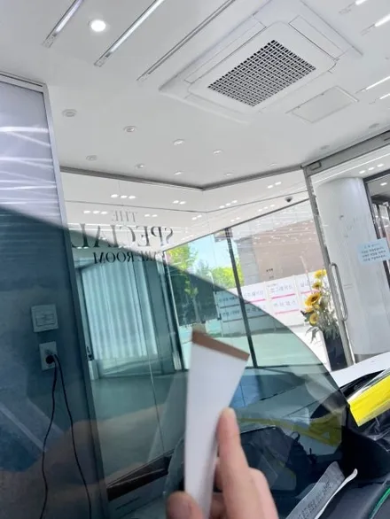 대구 자동차 썬팅 테슬라 모델3 테라룩스 이런 느낌