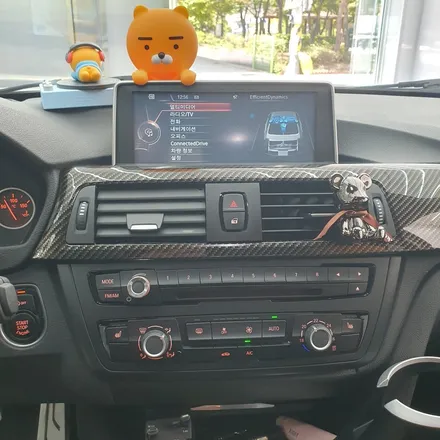 대구 BMW F30 320D 안드로이드올인원 12.3인치 장착