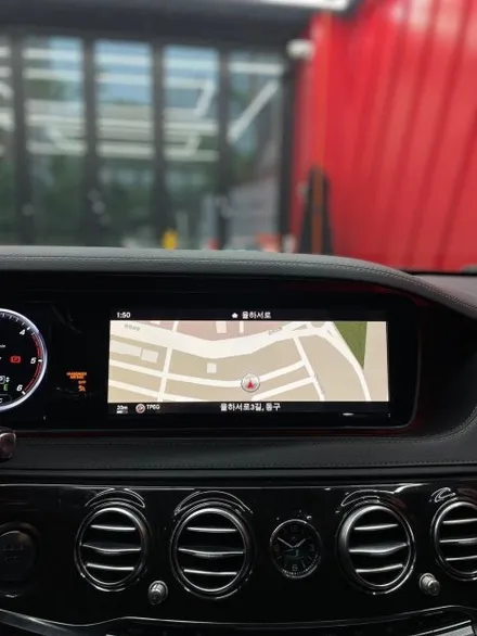 대구 벤츠 W222 S클래스 부메스터 전동트위터 M2C-200A PLUS 안드로이드 셋탑 시공