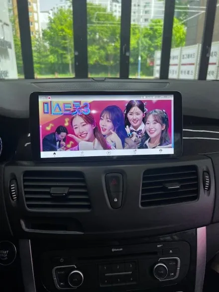 대구 SM5 라구나 10.33인치 CDT A1 안드로이드올인원 장착(순정 스마트 커넥트 내비게이션장착차량)