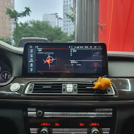 대구 BMW F01 7시리즈 12.3인치 안드로이드올인원 장착