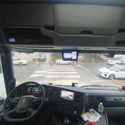 대구 스카니아 R500 썬팅,엠비즈원 6채널 DVR,PPF 시공