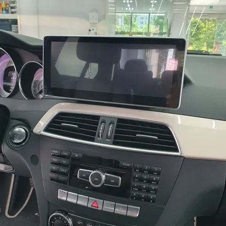 대구 벤츠 W204 C200 12.3인치 안드로이드올인원 3D 어라운드뷰 장착