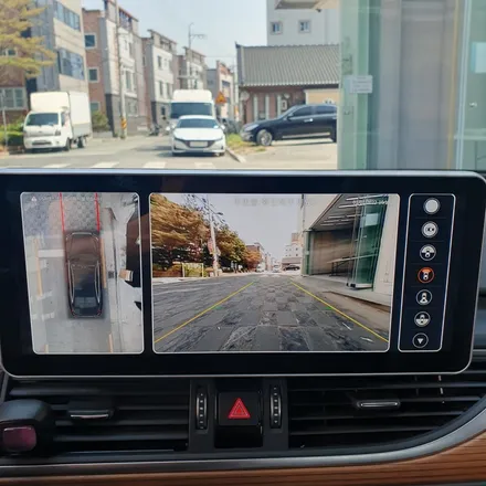 대구 아우디A6 12.3인치 모니터교환 및 M2C-200A PLUS 안드로이드셋탑 3D어라운드뷰 장착
