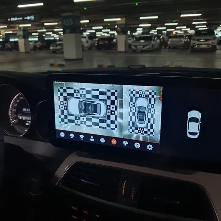 대구 벤츠 W204 C200 12.3인치 안드로이드올인원 3D 어라운드뷰 장착