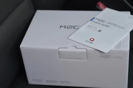 대구 싼타페, M2C-8100A 장착 + 브라비오 LED 헤드라이트 교체