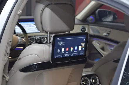 벤츠 마이바흐 W222 S500 M2C-200A 플러스, 리어모니터 연동 까지