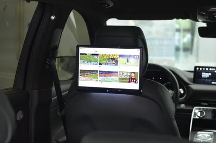 벤츠 마이바흐 W222 S500 M2C-200A 플러스, 리어모니터 연동 까지