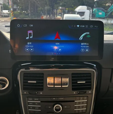 대구 지바겐(G63 AMG) 12.3인치 안드로이드올인원 장착