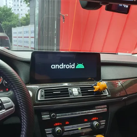 대구 BMW F01 7시리즈 12.3인치 안드로이드올인원 장착