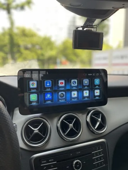 대구 벤츠 X156 GLA200 12.3인치 안드로이드올인원 장착