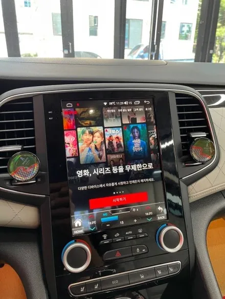 경산 SM6 S-LINK 내비 안드로이드올인원으로 교체 후 불편 해결!