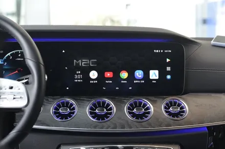 대구 벤츠 C257 CLS450 M2C-200A PLUS 고화질 안드로이드 내비
