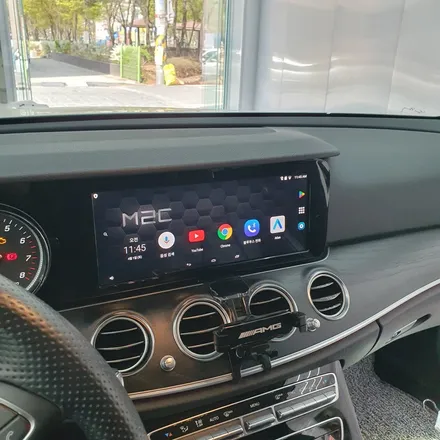 대구 벤츠 E클래스 W213 안드로이드셋탑 M2C-200A PLUS 장착