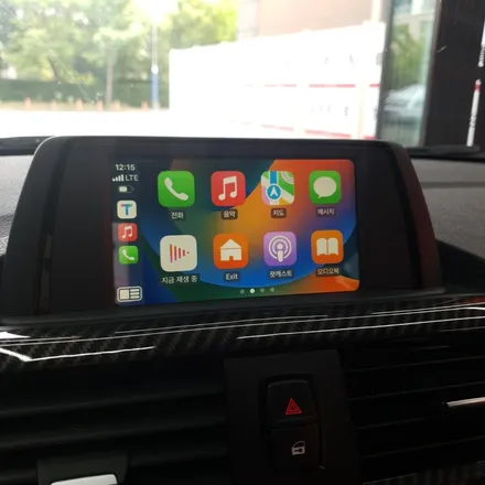 대구 BMW F20 118D 모니터수리 및 애플카플레이 안드로이드오토 시공