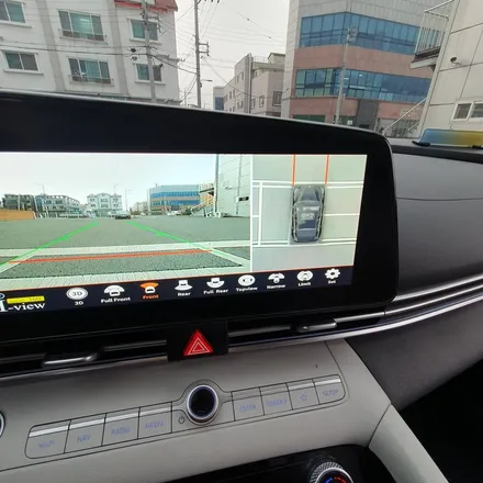 대구 아반떼CN7 3D 어라운드뷰 장착 순정모니터 터치연동
