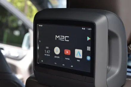 [벤츠 X166 GLS63 AMG] M2C-200A : 뒷좌석 리어모니터에서도 컨트롤 가능한 스마트 M2C