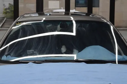 [02년식 BMW 썬팅 재시공] 아이나비 칼트윈 AX 필름으로 교체 후 더 새로워진 BMW 530i