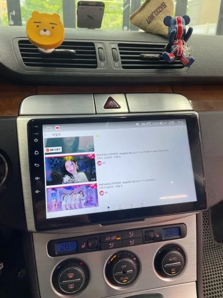 대구 폭스바겐 파사트 마이비알파 안드로이드 올인원 장착 후기