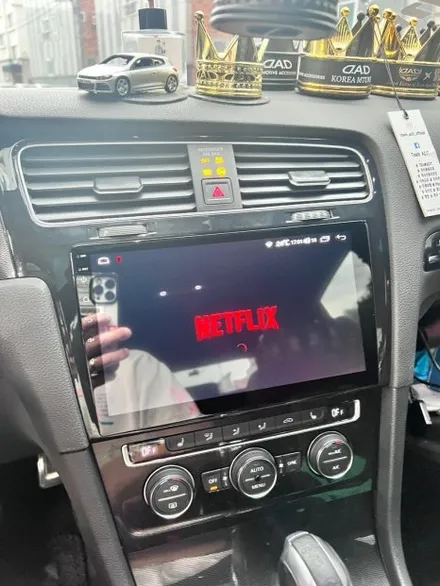 대구 폭스바겐 골프 7세대 MK7 EXBOX M, MIB오디오 고장을 안드로이드올인원 장착 후 문제해결
